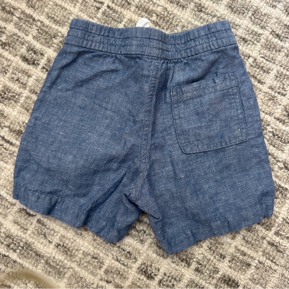 Janie + Jack Chambray shorts - Picture 2 of 3